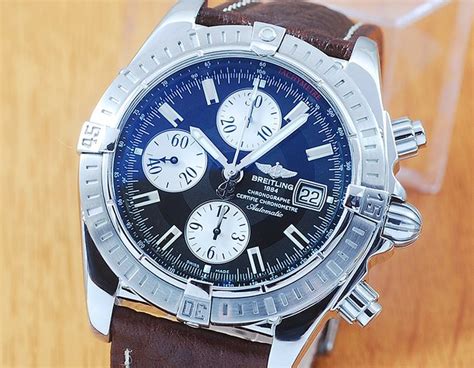 breitling chronomat evolution replica watch|breitling chronomat evolution a13356 price.